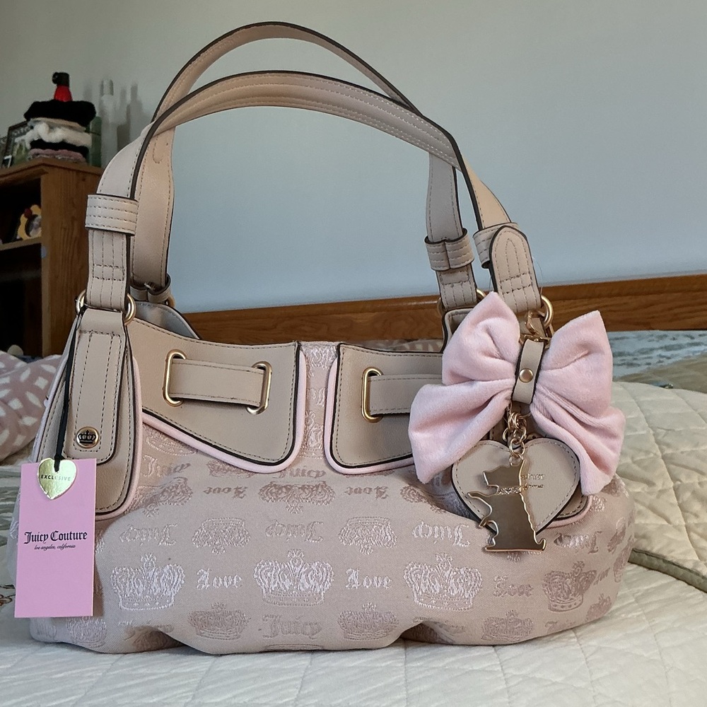 Juicy Couture pink bow bag